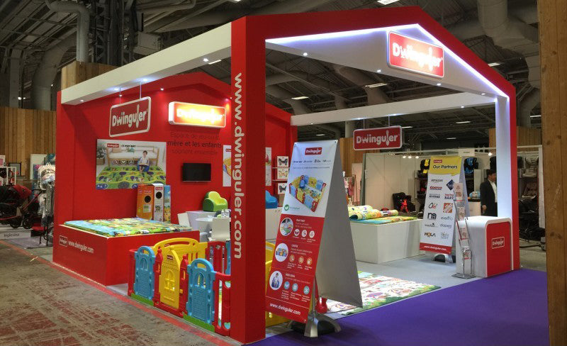 Dwinguler Exhibited at Salon Baby Paris 2016 and won explosive response from Parisians!